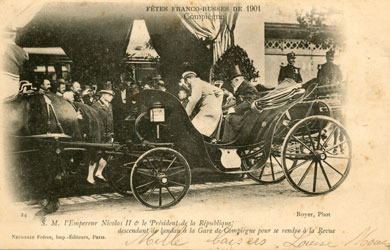 Alliance Franco-Russe Compiègne 1901