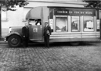 Camion Publicitaire du Chemin de Fer de Compiègne
