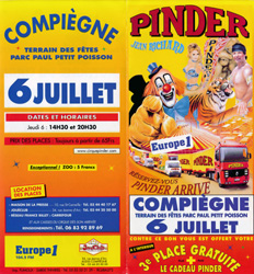 Le Cirque Pinder Jean Richard