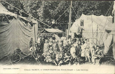 Les Clows du Cirque Rancy Compiègne