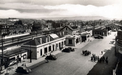 Gare SNCF Compiègne 1950