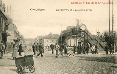 La rue d Amiens Compiègne