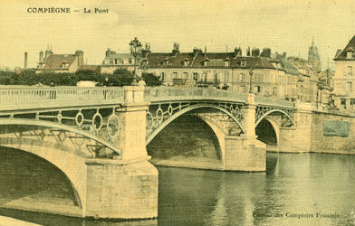 Le pont de Compiègne