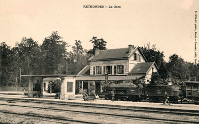 Le café et la gare de Rethondes