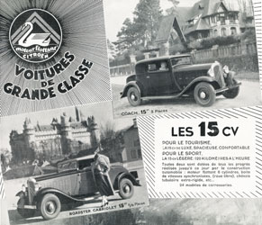 Publicité Citroën avec le château de Pierrefonds