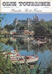 Le Château et le lac de de Pierrefonds magazine Oise Tourisme 1972