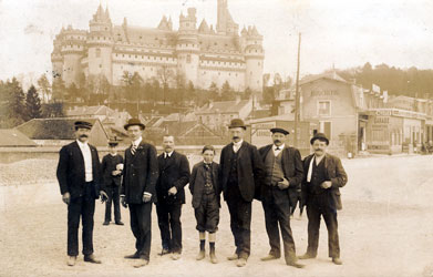 Dimanche à Pierrefonds en 1911