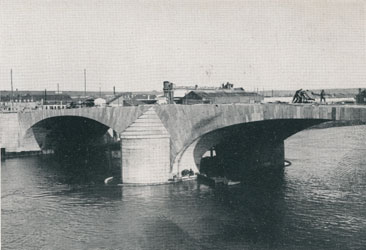 Construction du Pont de Compiègne