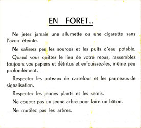 Le permis de pêche des etangs de Saint-Pierre 1965