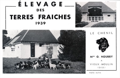 L'élevage des Terres Fraîches Vieux-Moulin 1939