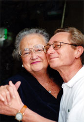 Colette Pittard et son adjoint le Docteur Jacques Bailly Vieux-Moulin 1996