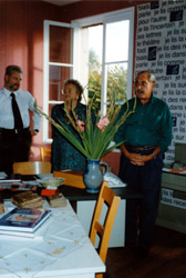 Jean-Claude Tillaud, Colette Pittard, Michel Mahieux Vieux-Moulin 1990