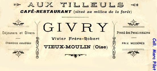 Café Restaurant Aux Tilleuls Givry Le Vivier Frère Robert