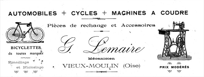 Georges Lemaire Vieux-Moulin Oise