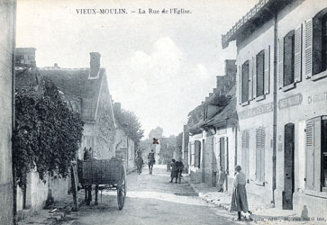 La rue Pillet Will Vieux-Moulin