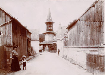 L'église de Vieux-Moulin 1890
