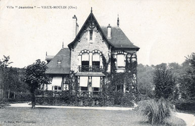 Villa Jeannine Vieux-Moulin Oise