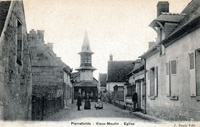 Rue de l eglise Vieux-Moulin